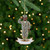 4.25" Army Saluting Soldier Christmas Ornament - IMAGE 1
