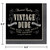 3-Ply Vintage Dude Disposable Luncheon Napkins - 6.5" - Black and White - Club Pack of 192 - IMAGE 2