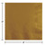 3-Ply Disposable Beverage Napkins - 5" - Gold - Club Pack of 500 - IMAGE 2