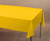 Rectangular Disposable Party Table Covers - 108" - Yellow - Pack of 6 - IMAGE 3