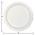Disposable Paper Party Luncheon Plates - 7" - White - Club Pack of 900 - IMAGE 2
