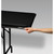 Stay Put Disposable Party Table Covers - 72" - Black - Club Pack of 12 - IMAGE 3