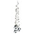 Soccer Dangler Hanging Party Decorations - 36" - Club Pack of 12 - IMAGE 1