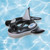60" Inflatable Black and White Orca Whale Squirter Swimming Pool Float - IMAGE 3