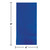 2-Ply Disposable Party Dinner Napkins - 8" - Cobalt Blue - Club Pack of 600 - IMAGE 2