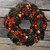14.75" Autumn Harvest Apples, Berries and Pine Cones Thanksgiving Wreath - Unlit - IMAGE 2
