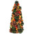 14.75" Pine Cones and Fruits Artificial Thanksgiving Cone Tree - Unlit - IMAGE 1