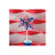 Club pack of 12 Patriotic Red and White Stars Stripes Party Favor Pinwheels 13" - IMAGE 2