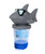 HydroTools Cool Shark Swimming Pool Chemical Dispenser - 13" - Gray and White - IMAGE 1