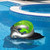 Inflatable Batwing Fighter Ride-On Kids Battle Squirt Blaster Pool Toy - 72" - Green - IMAGE 1