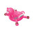 Inflatable Flying Pig Swimming Pool Float - 54" - Pink - IMAGE 1