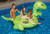 78" Inflatable Green and Black Giant T-Rex Ride-On Swimming Pool Float Toy - IMAGE 2