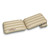 88" Inflatable Beige Adjustable Flip-Top Swimming Pool Lounger Raft - IMAGE 6