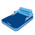 80-Inch Inflatable Blue Malibu Pool Mattress with Removable Back Rest - IMAGE 1