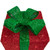 Set of 3 Lighted Red Sisal Christmas Gift Boxes with Green Bows Outdoor Decorations - IMAGE 6