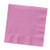 Club Pack of 500 Candy Pink Solid 3-Ply Disposable Lunch Napkins 6.5" - IMAGE 1
