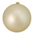 Champagne Gold Shatterproof Matte Christmas Ball Ornament 10" (250mm) - IMAGE 1