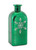 8.5" Green Mercury Glass Bottle with Silver Glitter Snowflake Christmas Decoration - IMAGE 1