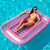 Inflatable Tub Pool Swimming Pool Raft Lounger - 71" - Pink and Purple - IMAGE 2