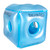 49" Blue Inflatable Ice Cube Habitat Swimming Pool Float - IMAGE 1