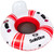 Inflatable Swimming Pool Inner Tube Float - 46" - Red and White - IMAGE 2