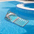 Inflatable Swimming Pool Folding Lounge Chair Float - 74" - Blue - IMAGE 2