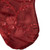 20" Red and Gold Leaf Christmas Stocking with Wavy Sequined Cuff - IMAGE 4
