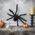 27.5" Fuzzy Spider with Red Eyes Halloween Decoration - IMAGE 2