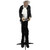 LED Lighted Animated Butler with Sound Halloween Decoration - 5.5' - Clear Lights - IMAGE 2