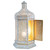 Moroccan Style Lantern Table Lamp - 21.5" - White and Gold - IMAGE 3