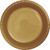 Club Pack of 240 Glittering Gold Disposable Plastic Party Banquet Dinner Plates 10.25" - IMAGE 1