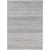 8' x 10' Peaceful Sand Waves Slate Gray, Blue Bird Blue and Black Area Throw Rug - IMAGE 1