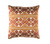 22" Coffee Brown and Caramel Brown Square Chevron Throw Pillow - Down Filler - IMAGE 1