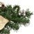 6' x 9" Poinsettia and Pinecone Artificial Christmas Garland, Unlit - IMAGE 3