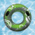 50" Inflatable Green and Gray Giant Swimming Pool Inner Tube - IMAGE 4