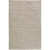 2' x 3' Beachy Boardwalk Fog Gray and Deep Creek Brown Hand Woven Wool Area Throw Rug - IMAGE 1