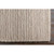 4' x 6' Beachy Boardwalk Fog Gray and Deep Creek Brown Hand Woven Wool Area Throw Rug - IMAGE 3