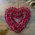 13" Pink Botanicals and Twigs Artificial Valentine's Day Heart Wreath - Unlit - IMAGE 3