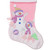 21" Light Pink Baby's First Christmas Velveteen Snowmen Christmas Stocking - IMAGE 4