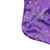 20" Purple and Silver Glittered Floral Christmas Stocking with Shadow Velveteen Cuff - IMAGE 4