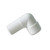 Hydro Tools Swimming Pool or Spa Straight Slip Elbow Fitting - 4.25" - White - IMAGE 1