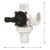 HydroTools Swimming Pool and Spa Standard Right Outlet 3-Way Ball Valve - 6.25" - IMAGE 5