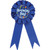 Club Pack of 12 Cobalt Blue and White "Birthday Boy" Award Ribbons 6.25" - IMAGE 1