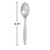 Club Pack of 288 Shimmering Silver Party Spoons 6.75" - IMAGE 2