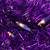 2' Pre-lit Purple Iridescent Pine Artificial Tinsel Christmas Tree - Clear Lights - IMAGE 5