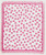 Pink Polka Dots Girly Teen Afghan Throw Blanket 50" x 60" - IMAGE 1