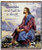As Thou Wilt Matthew 25:39 Jesus Bible Verse Tapestry Throw Blanket 50" x 60" - IMAGE 1