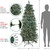 Real Touch™️ Pre-Lit Slim Washington Frasier Fir Artificial Christmas Tree - 6.5' - Clear Lights - IMAGE 6