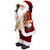 Holly Berry Standing Santa Claus Christmas Figurine - 24" - IMAGE 4
