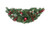 36" Pre-Decorated Holly Berry, Pine Cone, Twig and Ball Artificial Christmas Swag - Unlit - IMAGE 1